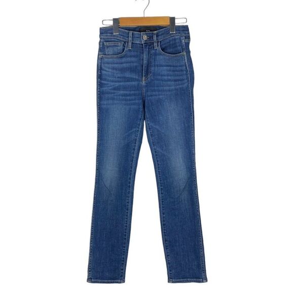 3 X 1 NYC Made Here Women's Blue Stevie High Rise Straight Leg Jeans US 25 - Picture 1 of 12